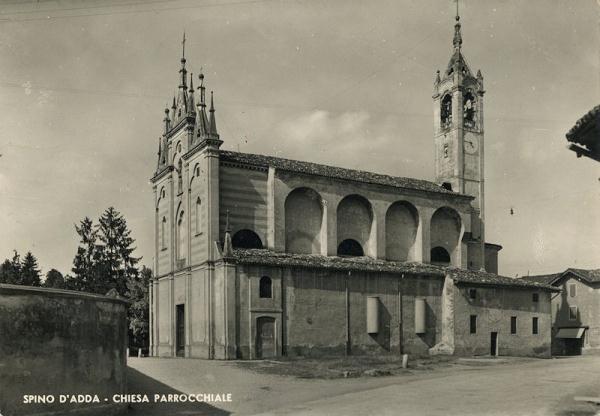 La chiesa verso il 1950